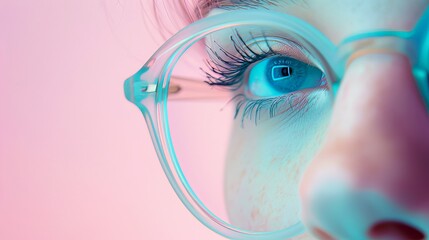 Pastel Color Palette: Visual spectacles created with a pastel color palette, featuring soft and...