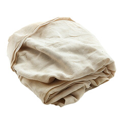Bread proofing cloth, transparent background, isolated image, generative AI