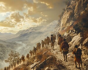 Early human migration, footsteps across continents, the great journey of our ancestors