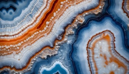 Blue agate texture