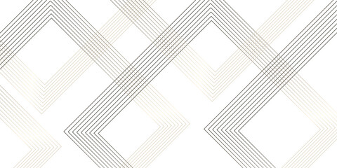 Abstract striped minimal square diagonal lined. gold line vector line pattern. geometric illustration vector line retro ornamental rectangle design.