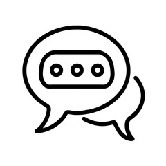 speech bubble icon