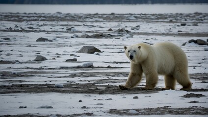 polar bear in the region