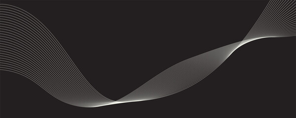 Wave Element design vector image for graphic design decoration or backdrop design