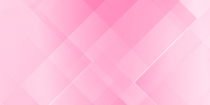 Pink background with gradient pink abstract geometric lines, soft pastel pink gradient abstract geometric pattern, abstract pink paper cut shape background with seamless modern lines.	