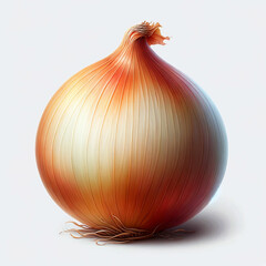 Yellow onions. Isolated onions