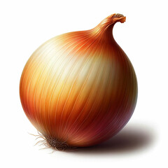 Turnip onions. Isolated onions
