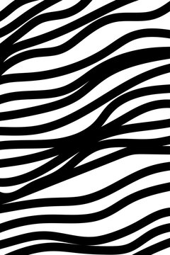 free vector black and white zebra abstract background