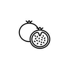 Pomegranate icon