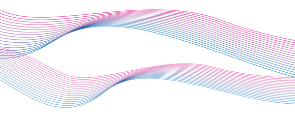 Wave Element design vector image for graphic design decoration or backdrop design