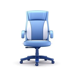 Office chair periwinkle