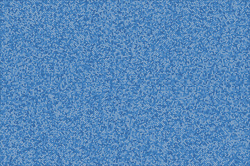 Blue denim material texture. Overlay worn texture stamps with jeans, cotton, fabric, canvas, textile. Blue and white light pattern. Wall surface background. Vector Illustration, eps 10.	
