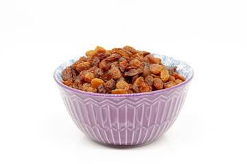 Raisins in a bowl