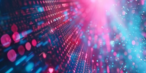 algorithmic abstract background