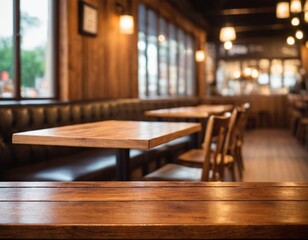 interior of a restaurant