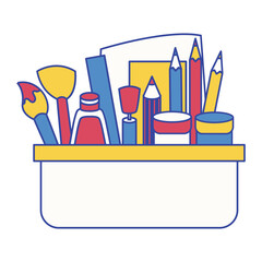 World Art Day Illustration 