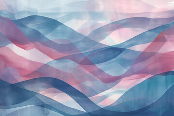 Close-Up of Pastel Abstract Design