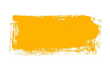 Grunge Textur orange - Dreckiger Farbstreifen mit Raum für Text