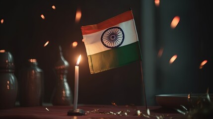 indian table flag