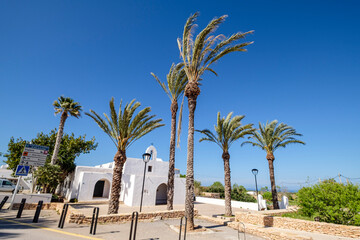 Fototapeta na wymiar Mare de Déu del Pilar Church, La Mola, Formentera, Pitiusas Islands, Balearic Community, Spain