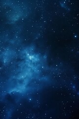 Obraz premium A view of night sky with stars. Space background.