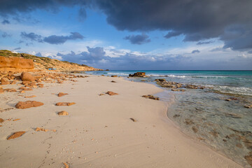 Migjorn Es Copinyar beach, Formentera, Pitiusas Islands, Balearic Community, Spain
