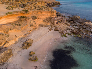 Es Caló des Mort, Formentera, Pitiusas Islands, Balearic Community, Spain