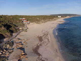 Migjorn beach, Formentera, Pitiusas Islands, Balearic Community, Spain
