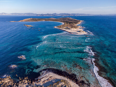 Espalmador Island, Estret des Pas, Es Trucadors , Formentera, Pitiusas Islands, Balearic Community, Spain