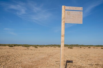 Can Marroig public estate, Formentera, Pitiusas Islands, Balearic Community, Spain