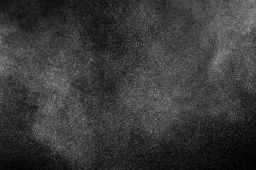 Dark texture. Black grunge wall. Gray pattern surface. Light fog backgrounds. Cloud sky night.	
