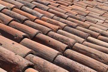 old roof tiles