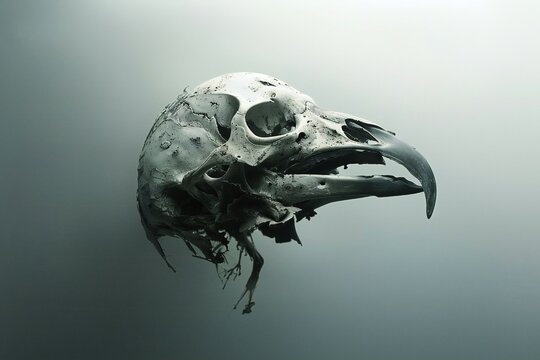 Abstract post mortem minimal background Generative Ai
