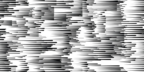 Seamless pattern with speed lines . Fabric pattern with striped Design elements .Repeating Black fast lines .Geometric shape. Dynamic geometrical Endless overlay texture.