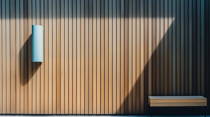 Tło drewno - drewniane deski, podłoga, parkiet lub panele ścienne - lamele - z teksturą i cieniem