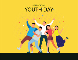 Happy Youth Day Wishes, Background