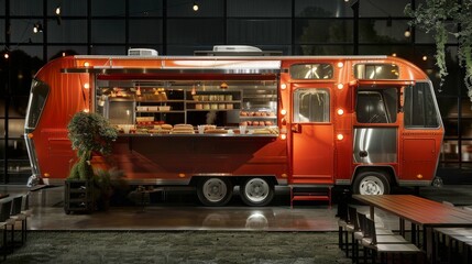 foodtruck on the street
