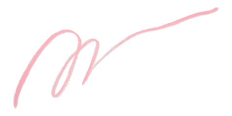 pink pencil strokes isolated on transparent background