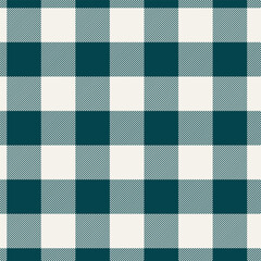 pastel green buffalo plaid seamless pattern vector