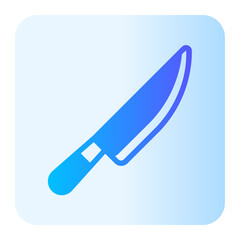knife gradient icon