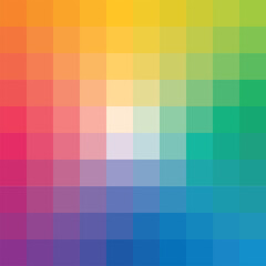 Rainbow Color Field with 100 Hues