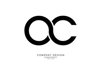 OC, CO Abstract Letters Logo Monogram Icon Design