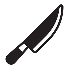 knife glyph icon