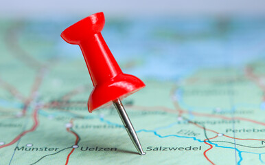 Salzwedel, Germany pin on map