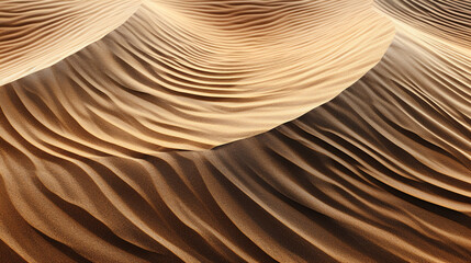 Fototapeta na wymiar sand twirling pattern on desert sand dunes