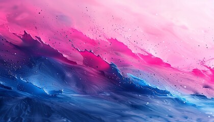 Abstract painting color texture. Bright artistic splashes. Multicolor dynamic background