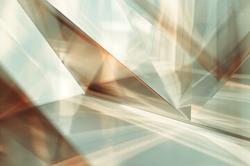 Abstract background with reflections and caustics. Hi-tech. Futuristic background image. Created with Generative AI technology.