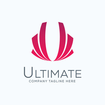 Letter U Logo Ultimate Concept Brand Identity
