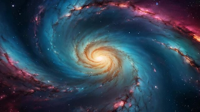Abstract Beautiful Stunning Dreamy Background Wallpaper Template of a Wormhole Swirling in Nebula Time Travel Concept