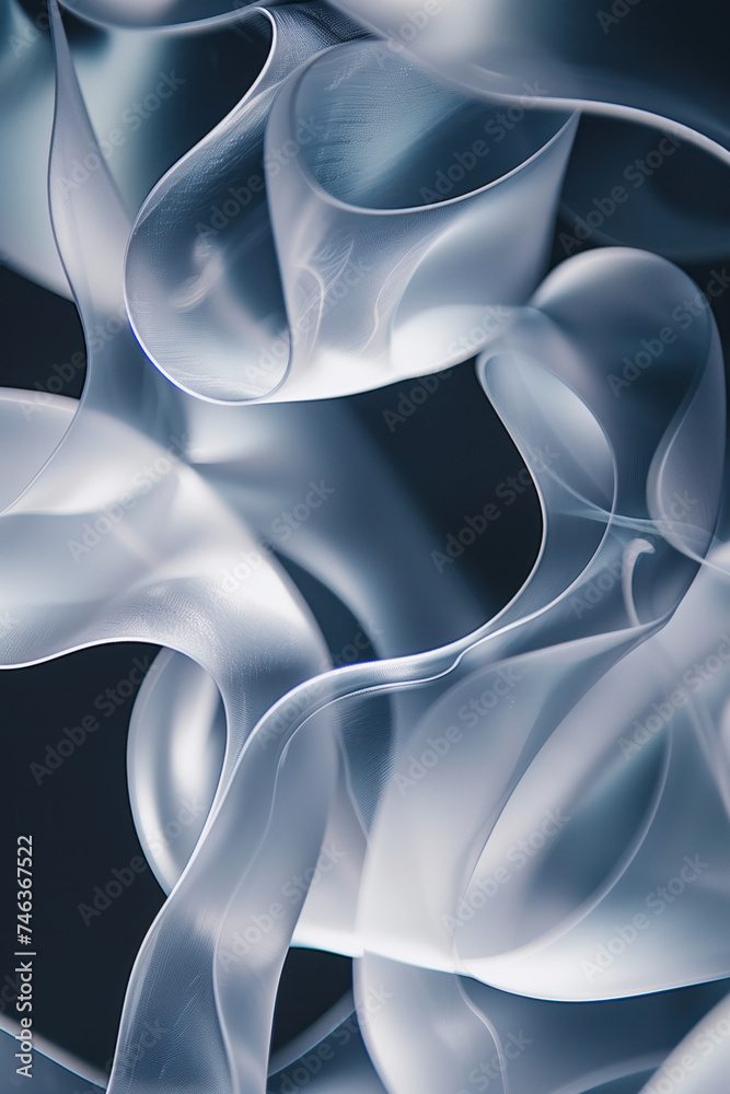 Poster abstract background with reflections and caustics. hi-tech. futuristic background image. created wit